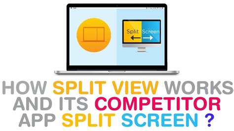 To split the screen we can simply drag a Window to the left or right side of the screen. Here are the instructions: Left-click and hold on the title bar of the window and drag it to the right/left edge of the screen in the middle. You will see a faint outline of a box take up half the screen. Release the left mouse button.